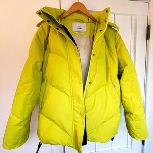 Won Hundred Yellow Puffer Coat